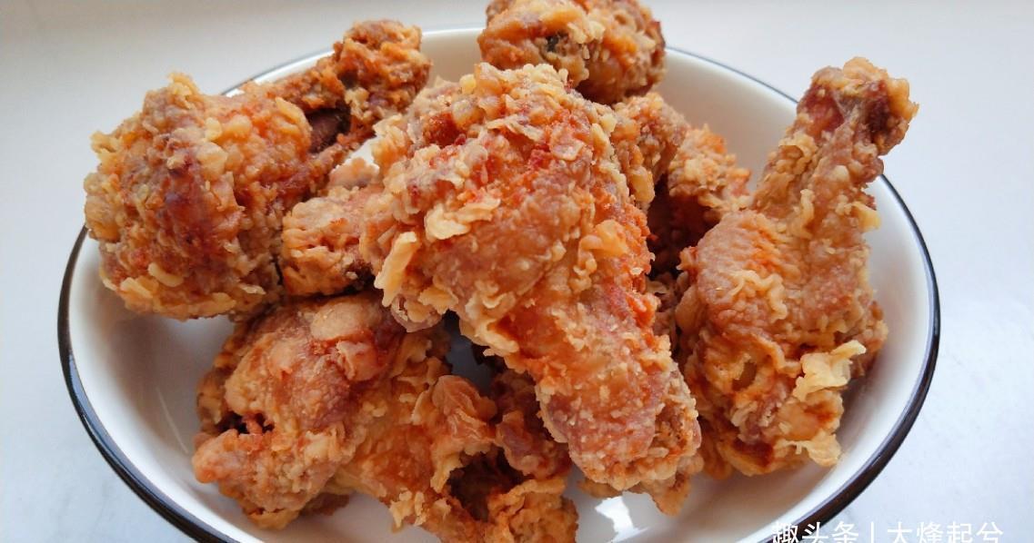 炸鸡粉|不用面包糠,不用炸鸡粉,教你炸鸡腿简单好吃的做法,一看就会