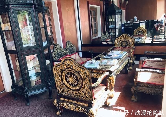 缅甸仰光的别墅餐厅,还是一座博物馆,不仅美味还有品味!