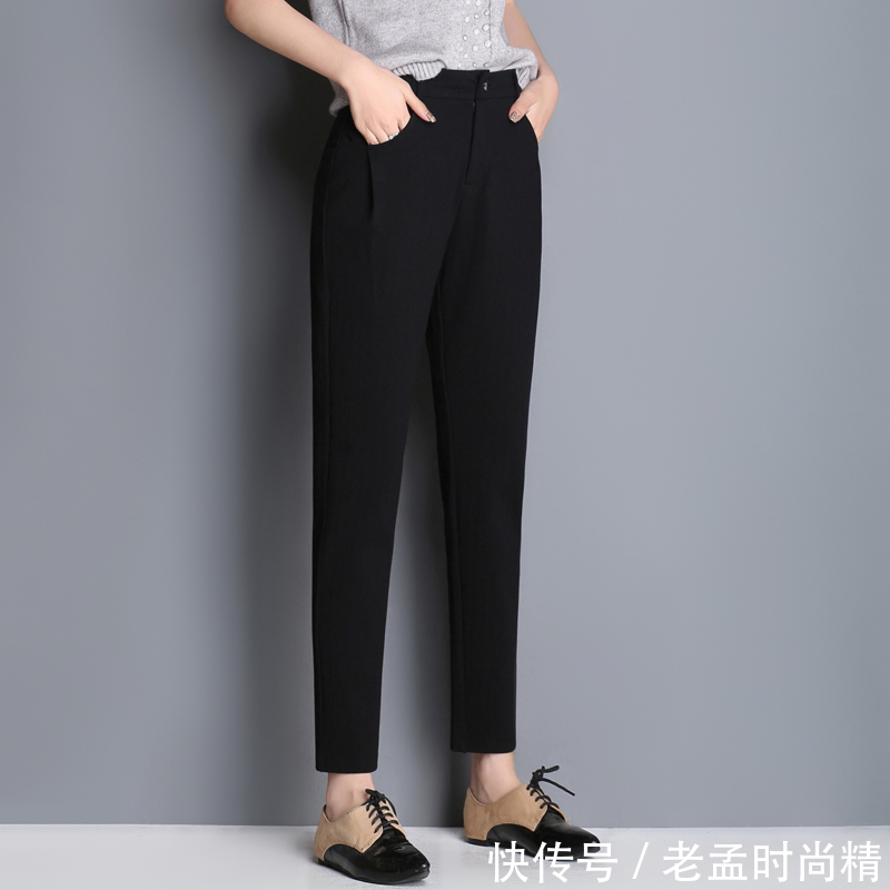 腿型 九分裤+休闲鞋,春季最实穿又时髦有型的组合,显瘦显高还减龄