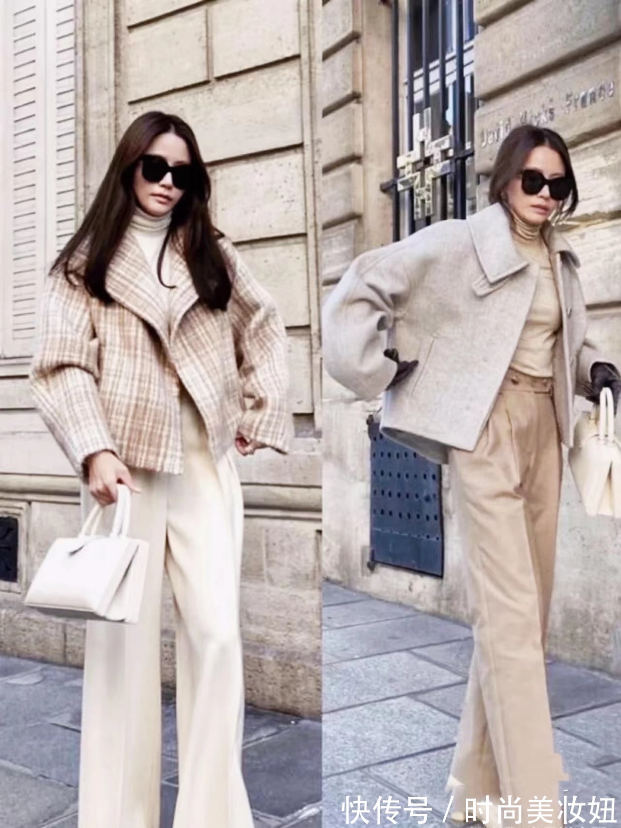 搭配|40岁女人冬季怎么穿更显贵?看她的搭配,高级体面不说还保暖