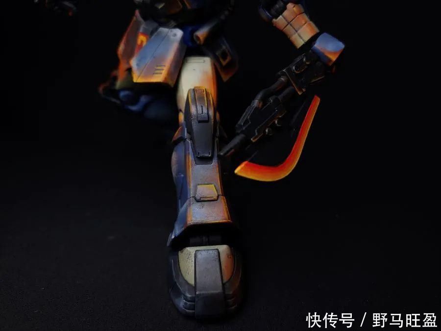 涂装|走路带风，跑步压弯，机动扎古超美光影涂装