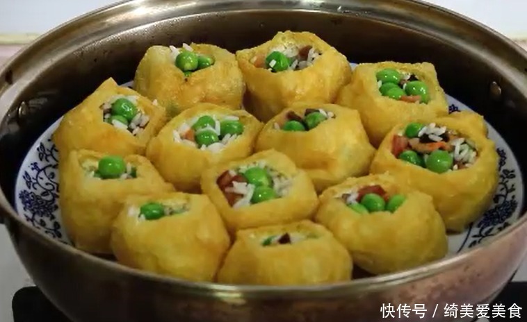 吃法|豆腐又出新吃法,做法简单,鲜香适口,一口一块,真过瘾