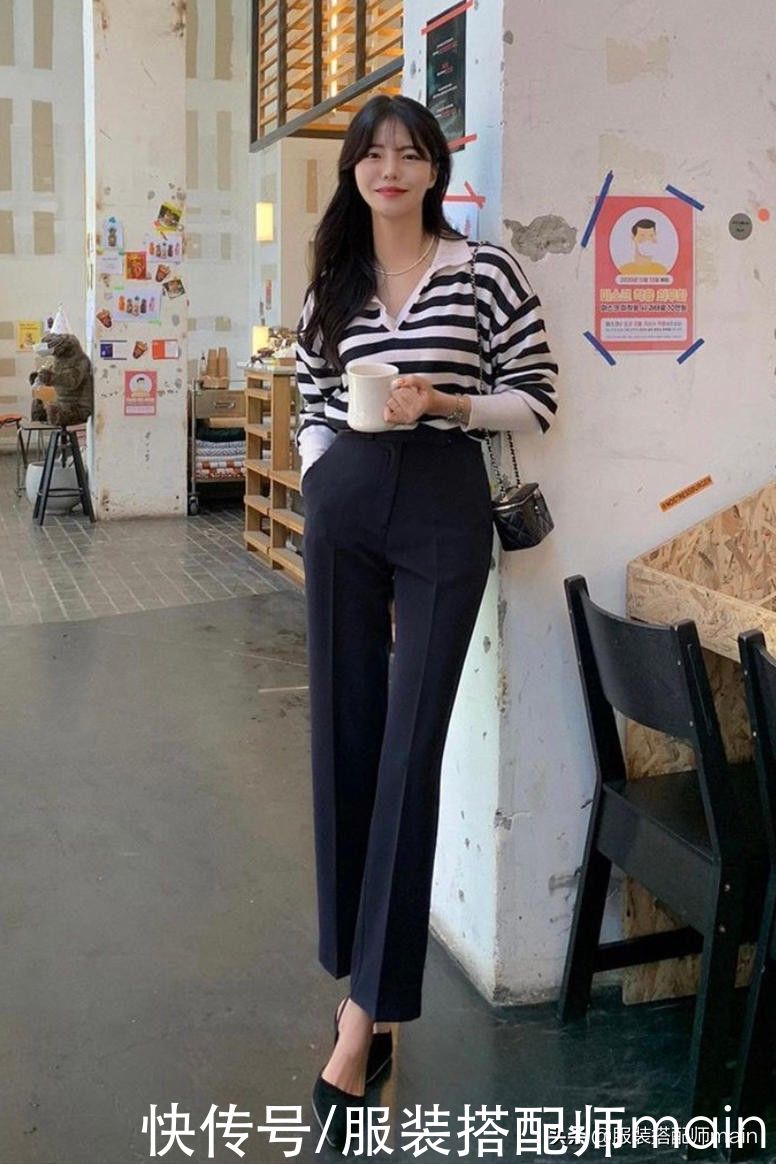 早春穿搭不必犯难，看韩国小姐姐的示范，简单时髦显气质