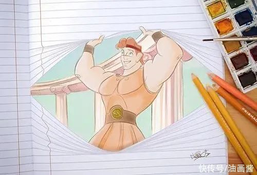 爱丽丝@突破次元界限,这些笔记本上的插画,都跳出来了