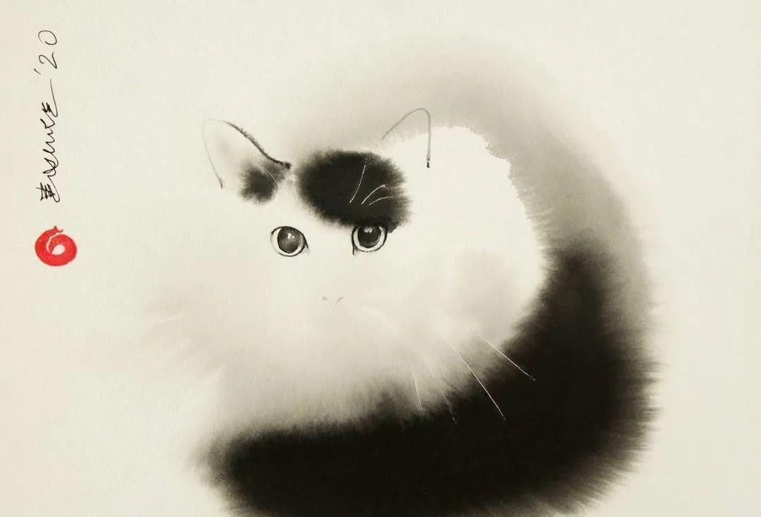 中国画&专画国画的老外,竟被10万人狂热追捧,看完作品立马佩服不已