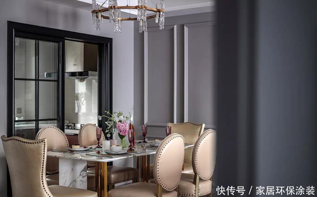 细节处|她家128㎡轻奢美式风,优雅大气,一不小心美成为了样板间!