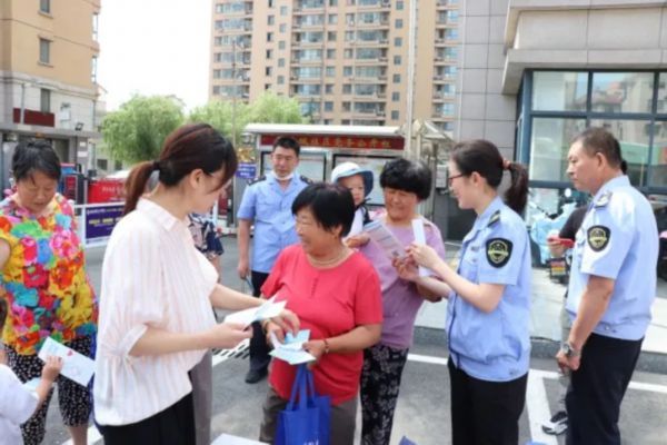 威海市“医疗器械安全宣传周”活动展播|基层动态 | 发放