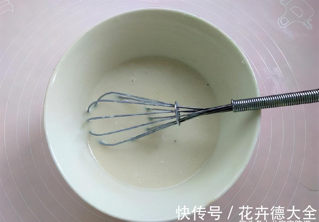 面糊|这月饼Q弹有嚼劲,甜而不腻,不用烤箱零难度,新手也能做出来