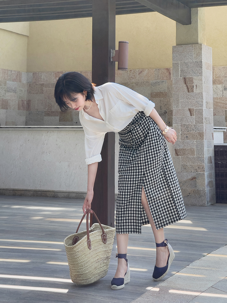 一字带|这个夏季的洋气搭配，我只看日本博主的穿搭，每一套都能照着穿
