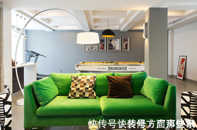 简约风|194平简约风三居室,暖色调的应用,让空间变得温暖热烈起来