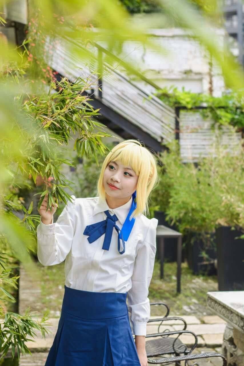 saber呐～cosplay