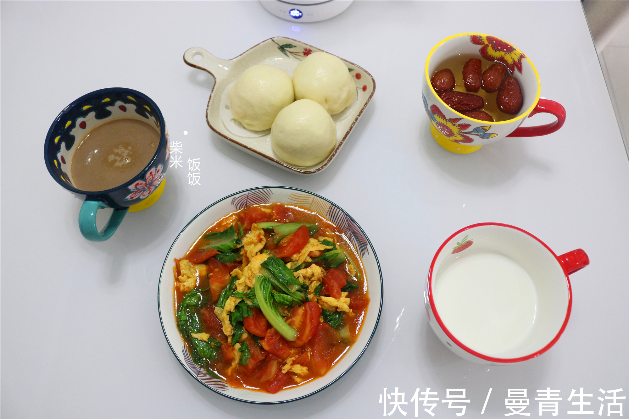 高效率|我家高效率早餐,有吃有喝,10分钟上桌,简单快捷吃得舒坦