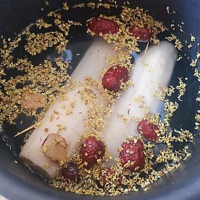 冬日滋补不上火,这道桂花绿豆莲藕你需要拥有