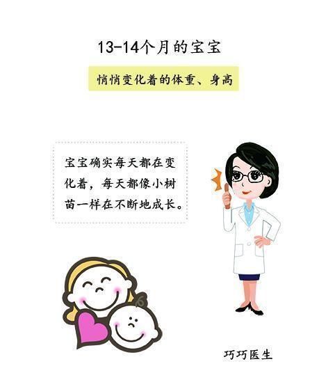 宝宝|13个月左右的宝宝身高体重变化不再像婴儿期那么明显