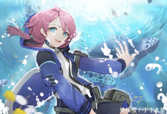 美图|二次元美图,明日方舟光影之间的晶莹剔透!