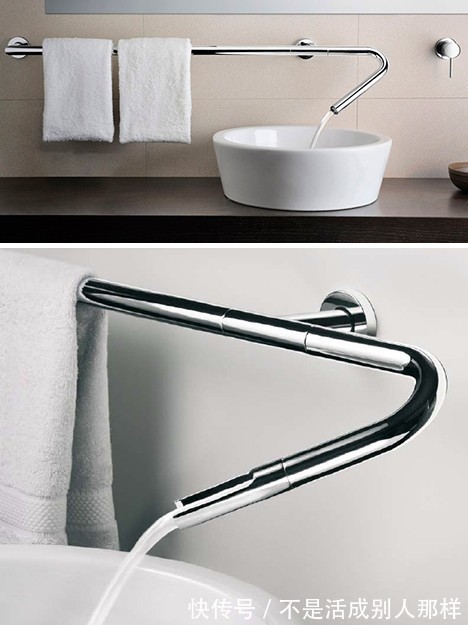 水龙头|我家卫生间毛巾架都省了,就靠一个水龙头!成全小区最有档次装修