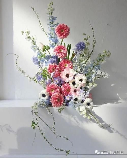  奇思妙想|花艺奇思妙想那些油画配色的绝美花艺作品