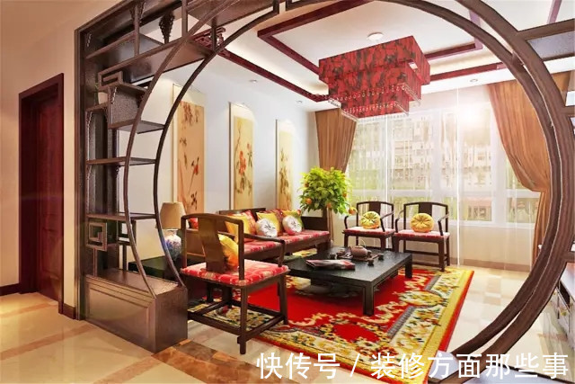 生活质量|94平新中式三居室房,更加?的?美观大气