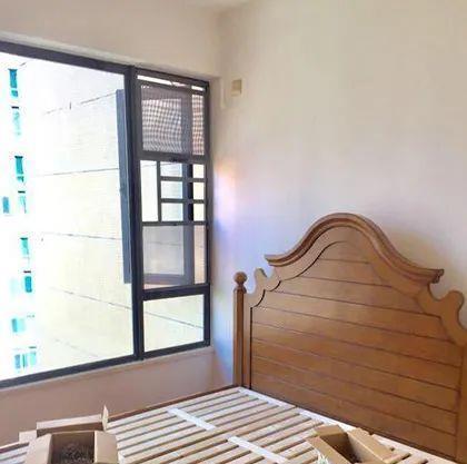 主卧室|108平新房装修结束,家具陆续上齐,客厅背景墙看着不丑但是土!
