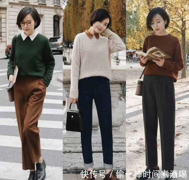 时尚|冬天别穿太土,这位155时尚博主穿搭示范,保暖又显高
