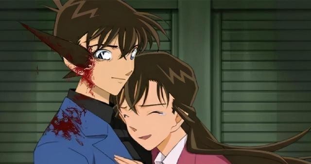 最强|不存在于三次元的发型们,毛利兰:听说你们能用下巴戳穿地球?