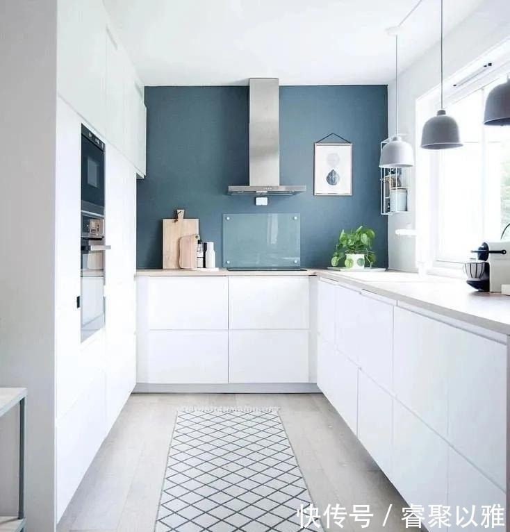 ps|看上去一尘不染的厨房，大家都用了这几种配色~
