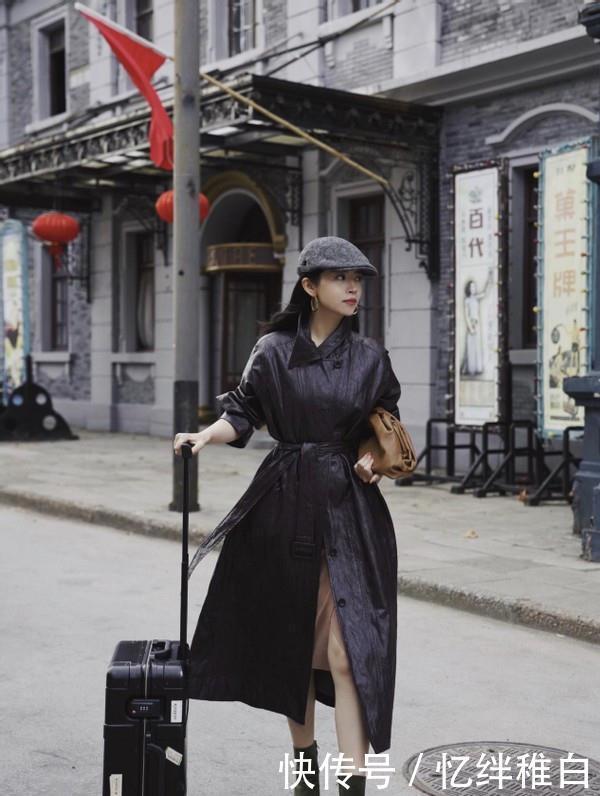 早春不知道怎么穿?从三木那找到3套风衣搭配,优雅又高级,好美