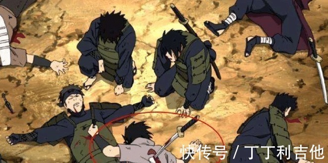 鸣人|动漫当中也有穿帮镜头卡卡西意外阵亡，鸣人被秽土转生