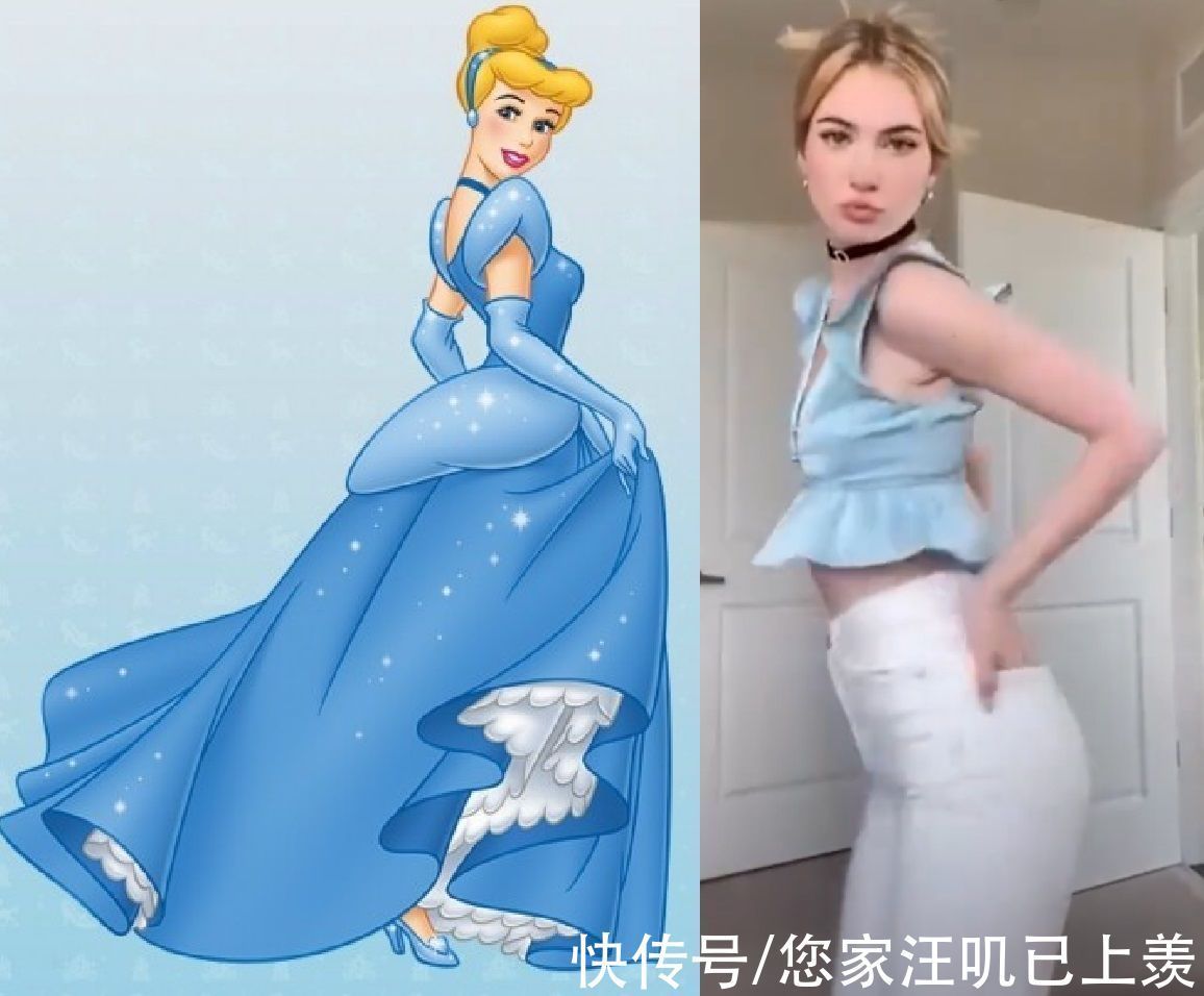 小姐姐|网友COS迪士尼公主,三次元日常装太惊艳,“在逃公主”破圈了