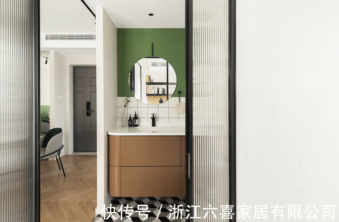 绿野仙踪|89㎡室内空间绿色设计丨婚房90配色绿野仙踪,清新又舒适