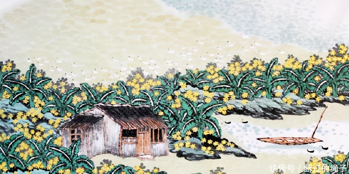 把酒话桑麻&孟浩然写《过故人庄》,陆游逐句进行作答,写出千古名篇《游山西村》