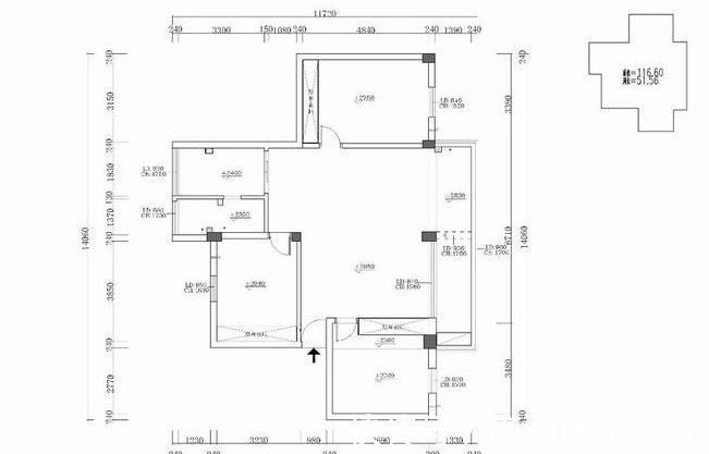 储物|三室改成四室，增加收纳空间，一家六口也不用担心储物空间不够啦