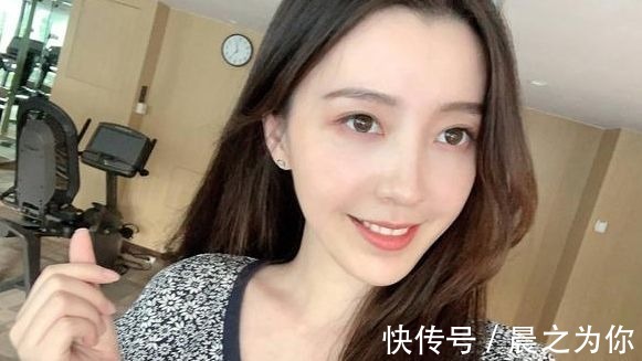 健身房|00后健身妹子，甜美笑容，妙曼身姿凸显性感，自律成就了她