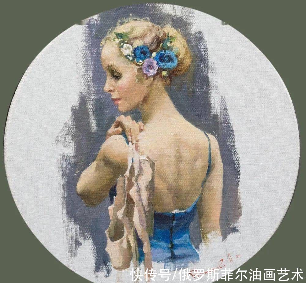 俄罗斯画家阿纳斯塔西娅·沃斯特雷佐娃漂亮油画作品欣赏