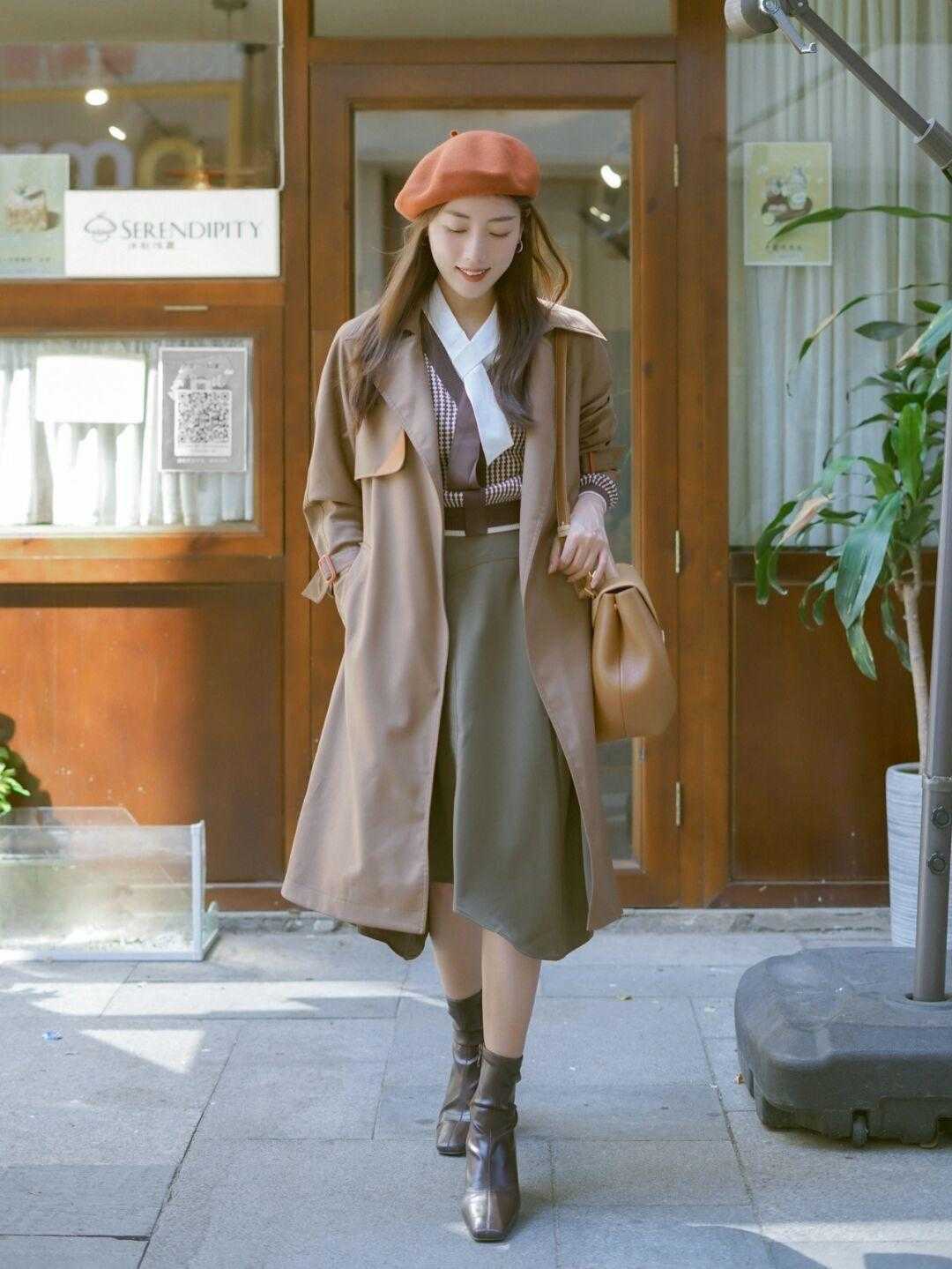 毛衣|最近秋冬有种火叫毛衣+半裙,照着穿都好看,温暖了整个秋冬,太洋气了