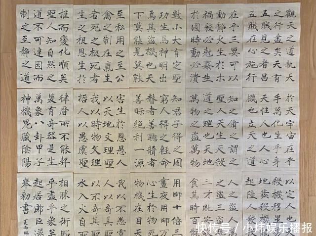 褚遂良|“书法家”夏雨,用褚遂良笔法写唐诗,这水平,值得一赞