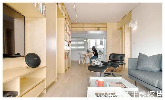 客厅|82㎡老房『翻身记』,颜值高又实用,看完很心动!