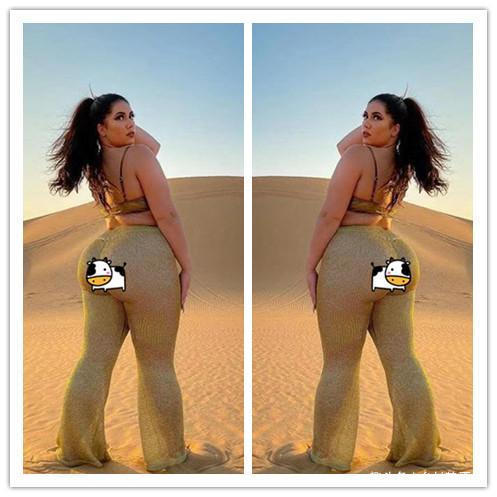 美女|希腊180斤美女模特,腰臀比超越卡戴珊,自称要胖的“精致”