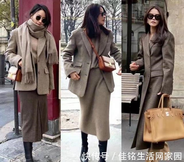 色调 气质好的40岁女人,最爱基础款大衣,优雅的法式穿搭高级洋气!