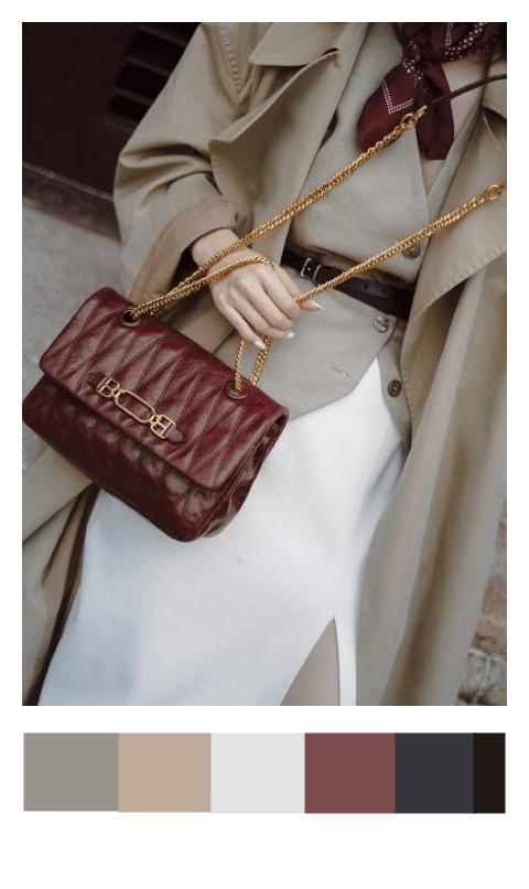 初冬穿大衣别“用力过猛”,学三木这样配色,美出新高度