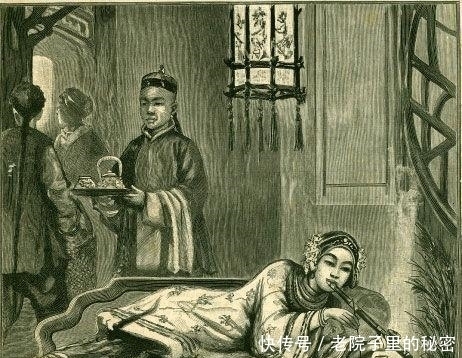 晚清鸦片历史老照片|晚清抽鸦片老照片,没想到吸食鸦片后是这样,图5看了让人想骂人