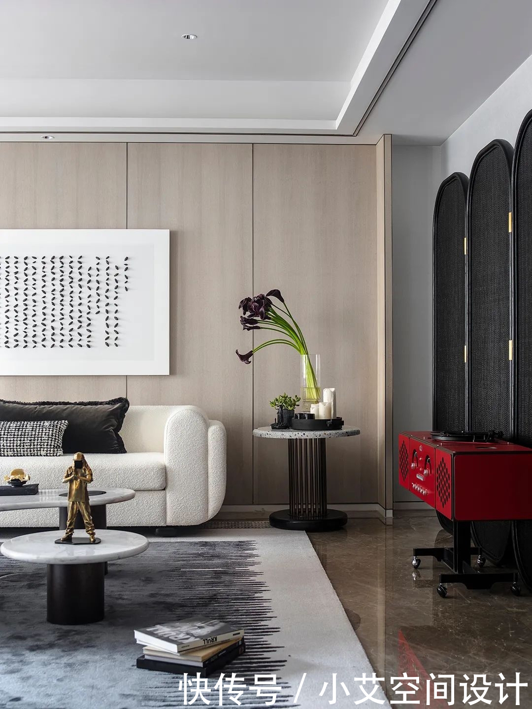 样板房|230平样板房软装设计,自然而惬意!