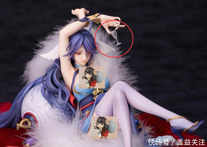 涂山|涂山雅雅喝酒手办,没有酒壶被差评,没想到一只酒杯值一千