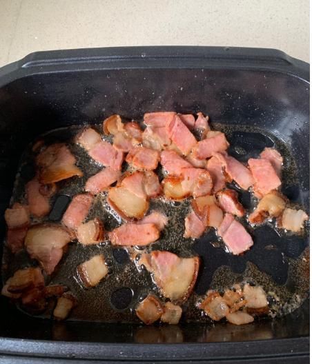 放水|非常的下饭,腊肉干锅花菜,就是不放水