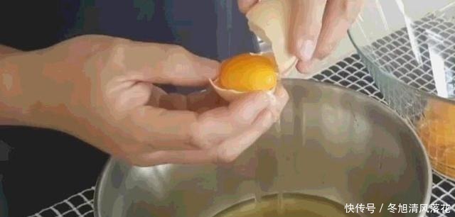 搅拌|5个鸡蛋，1碗面粉，教学老式鸡蛋糕，蓬松暄软无添加，金黄美味
