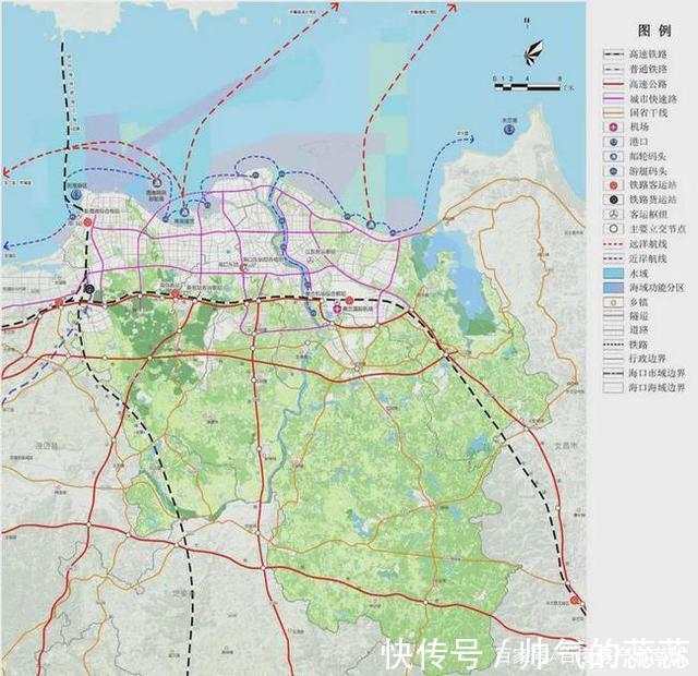 澄迈|550km建设用地、承载400万人口,海口未来城市格局曝光!
