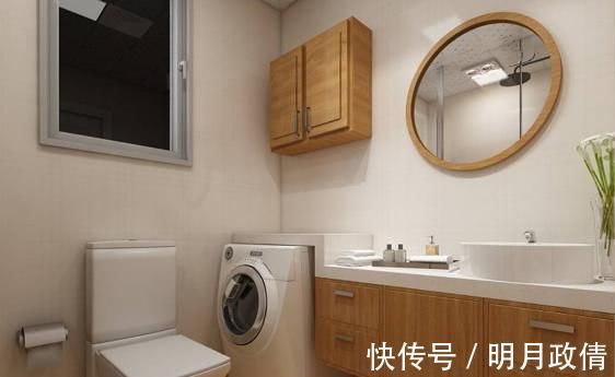 卫生间|房子装修不要把洗衣机放阳台了，外国家庭更喜欢这样做，聪明极了