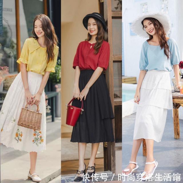 百搭|夏季必不可少的几条裙子,时髦显瘦又百搭,太适合30+女人穿