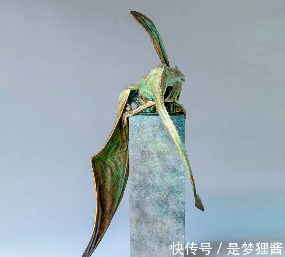 形象派!细致到肌肤纹理的动物雕塑大师