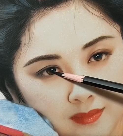 画家&她画30幅彩铅画,获赞3000万,网友羡慕,专家:全靠打印机